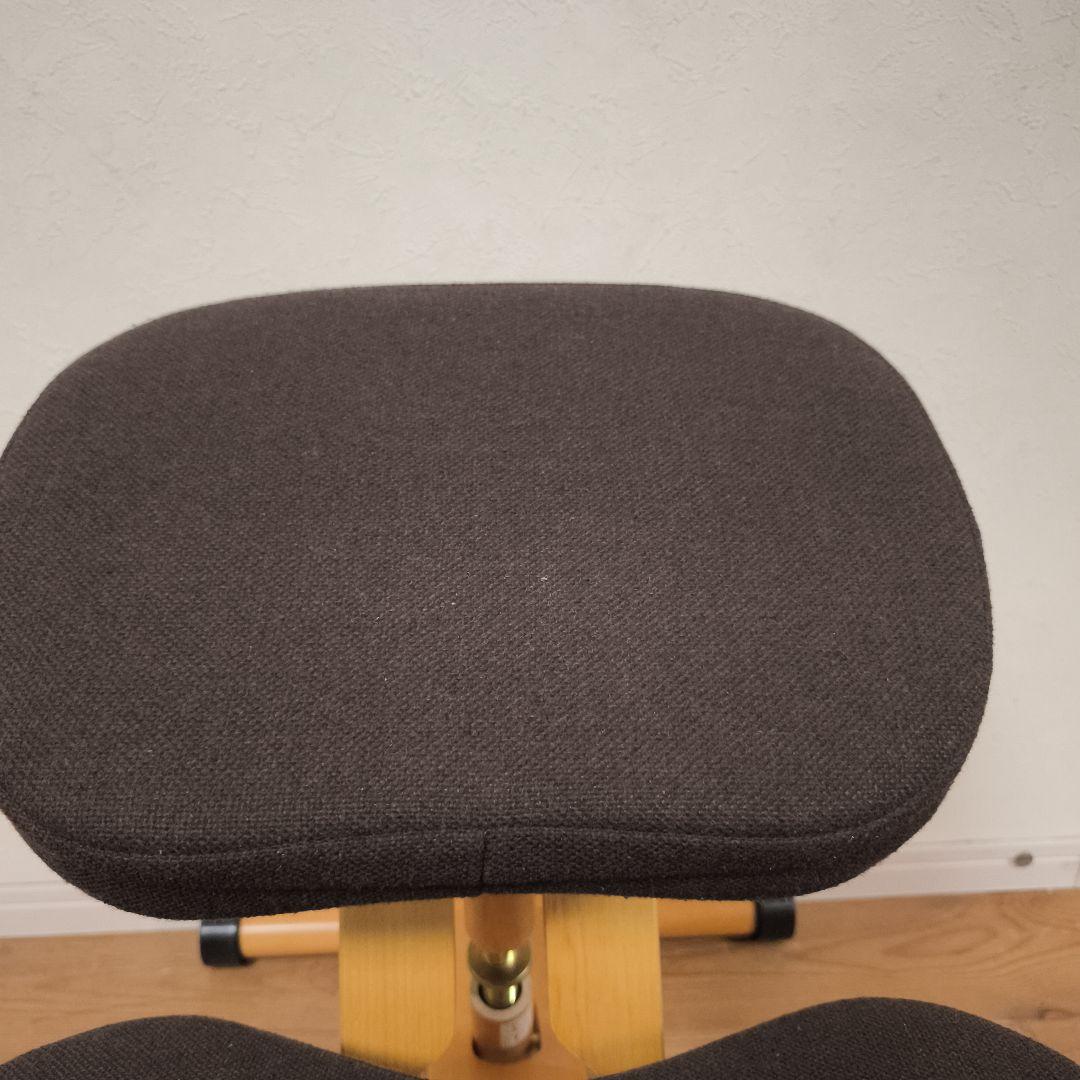 宮武製作所 プロポーションチェア バランスチェア ブラウン クッション付き