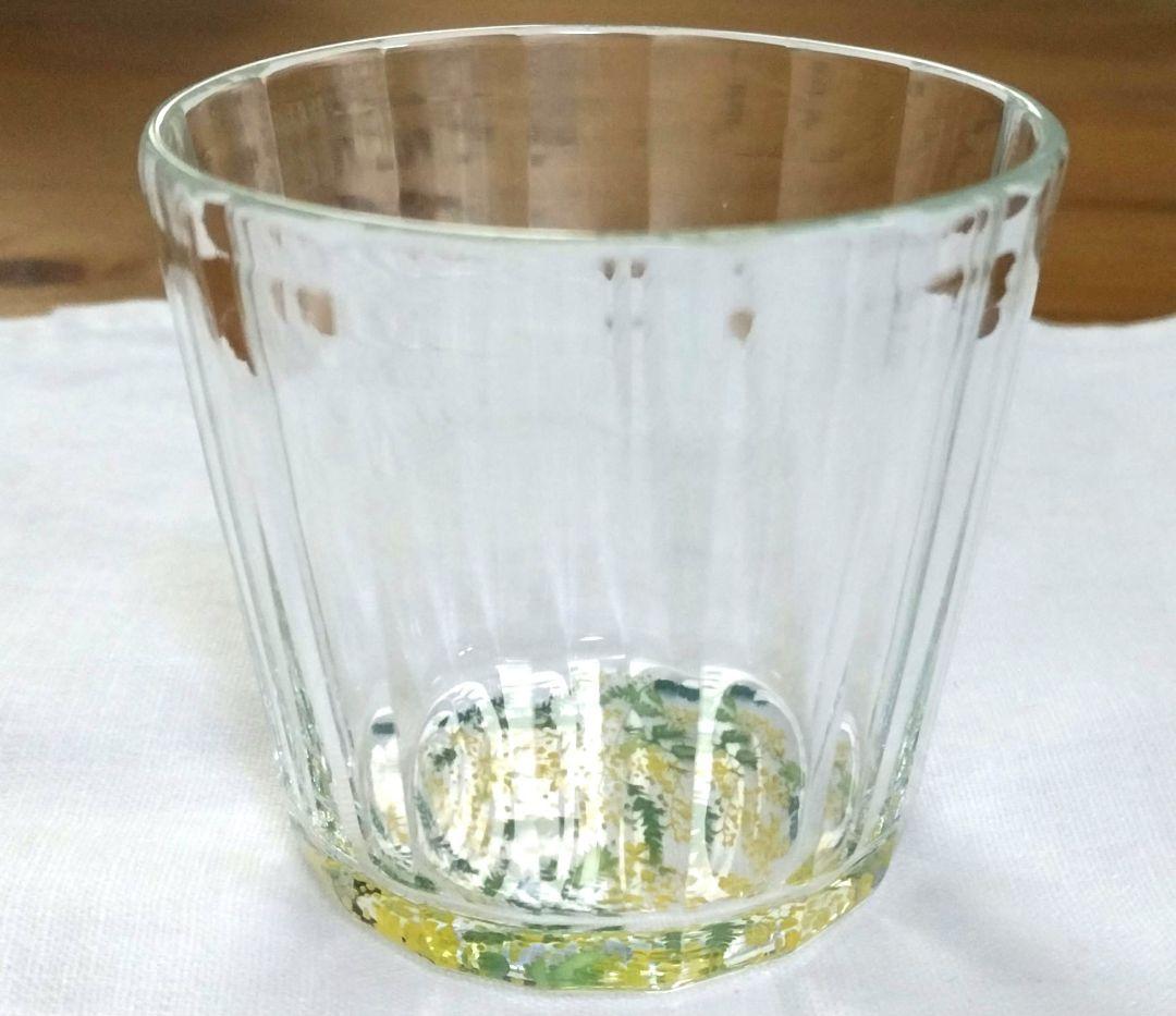 【6/22までの限定お値下げ】金津沙矢香さん　百花景グラス　ミモザ