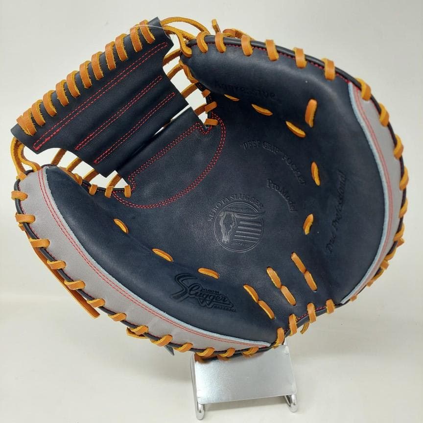 久保田スラッガー 軟式キャッチャーミット KSM-037 KSブラック×Dグレー