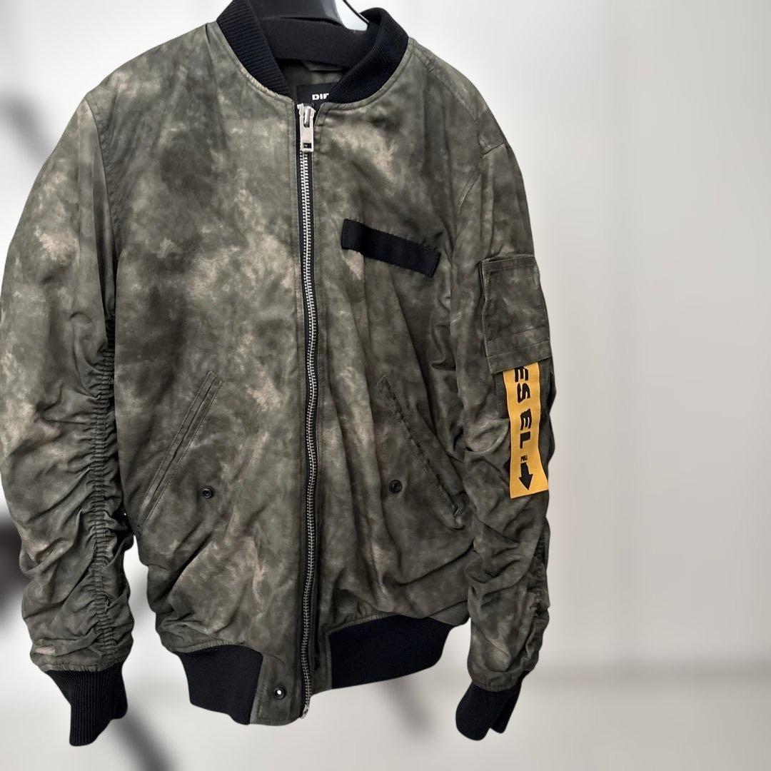 DIESEL MA-1スタイルジャケット カーキ