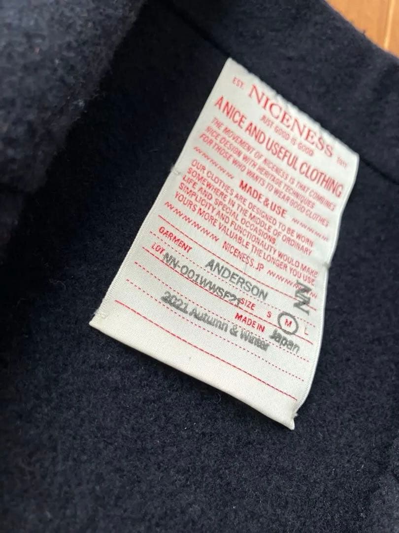 NICENESS ANDERSON Mサイズ