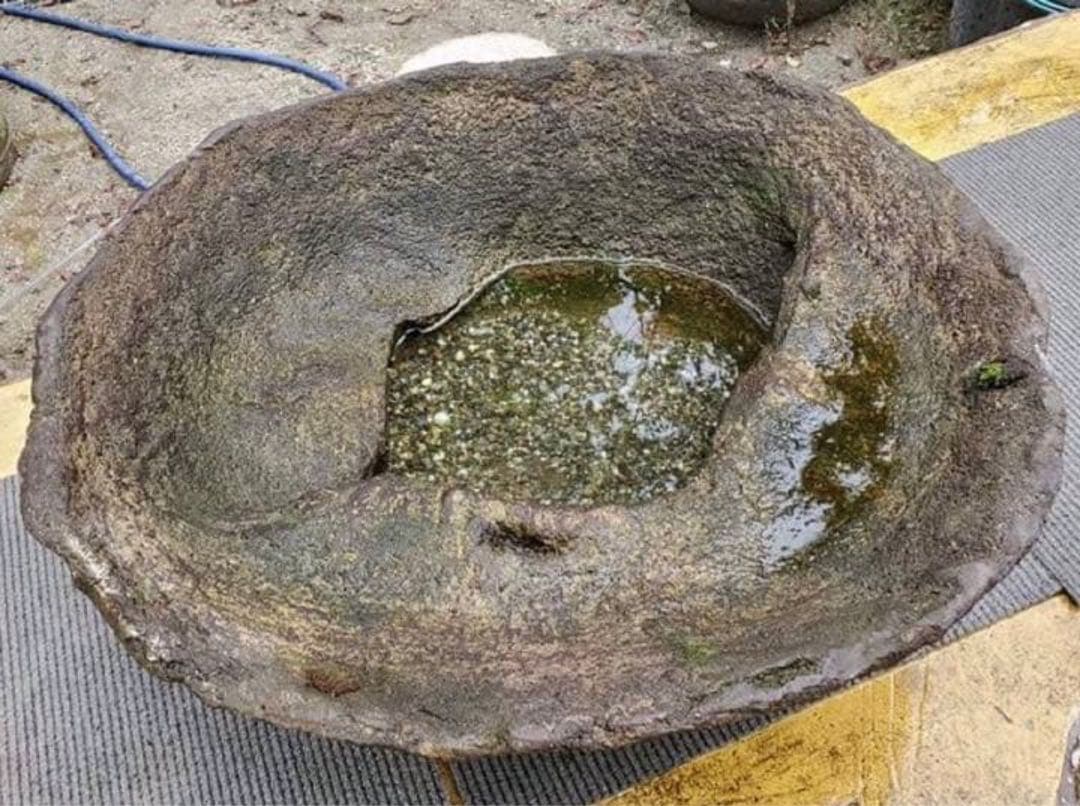 メダカ鉢　睡蓮鉢　オリジナル一品物手造りメダカ鉢　66センチ No.172