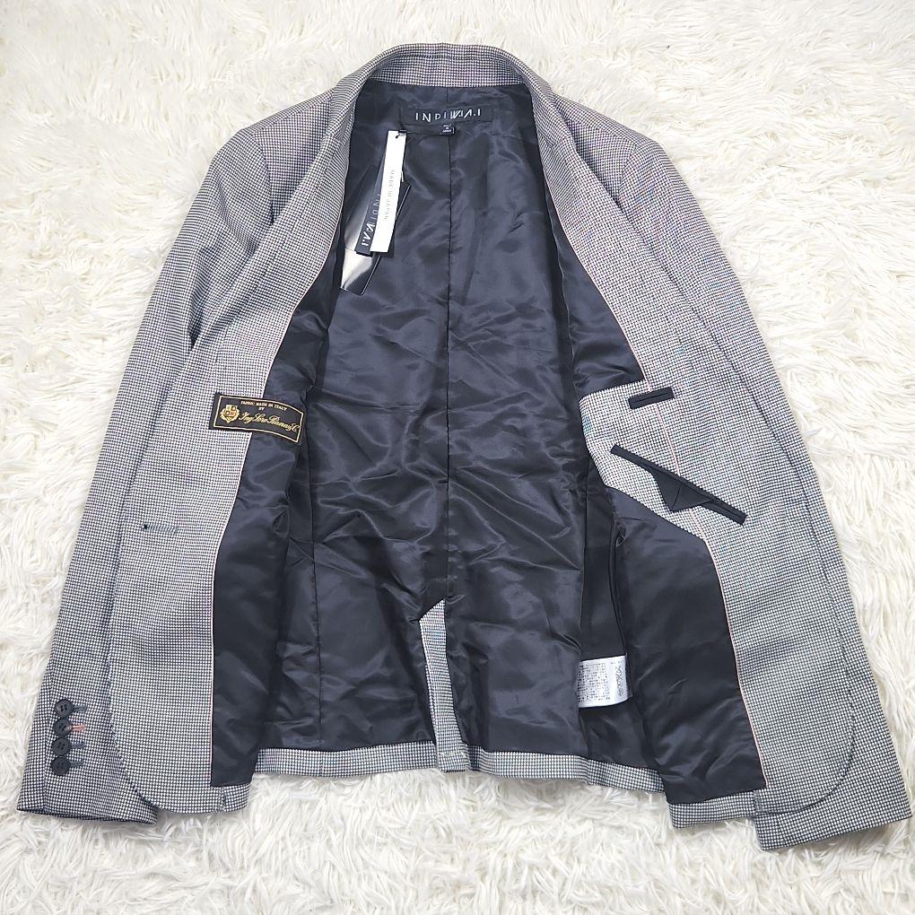 s*e様 【未使用】　インディヴィ　千鳥格子柄　スーツセットアップ　ロロピアーナ