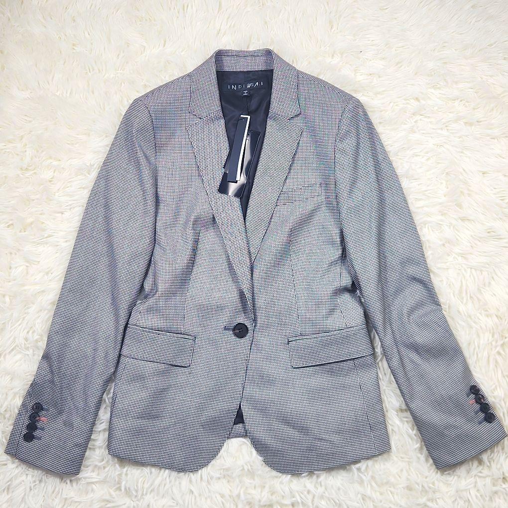 s*e様 【未使用】　インディヴィ　千鳥格子柄　スーツセットアップ　ロロピアーナ