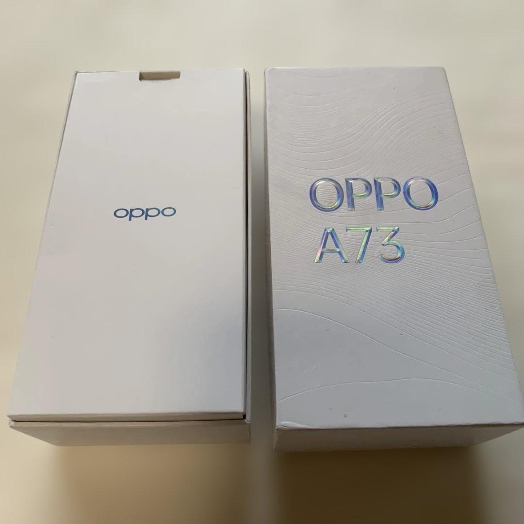 OPPO A73 楽天　64GB スマホ　ダイナミックオレンジ　付属品付　箱付