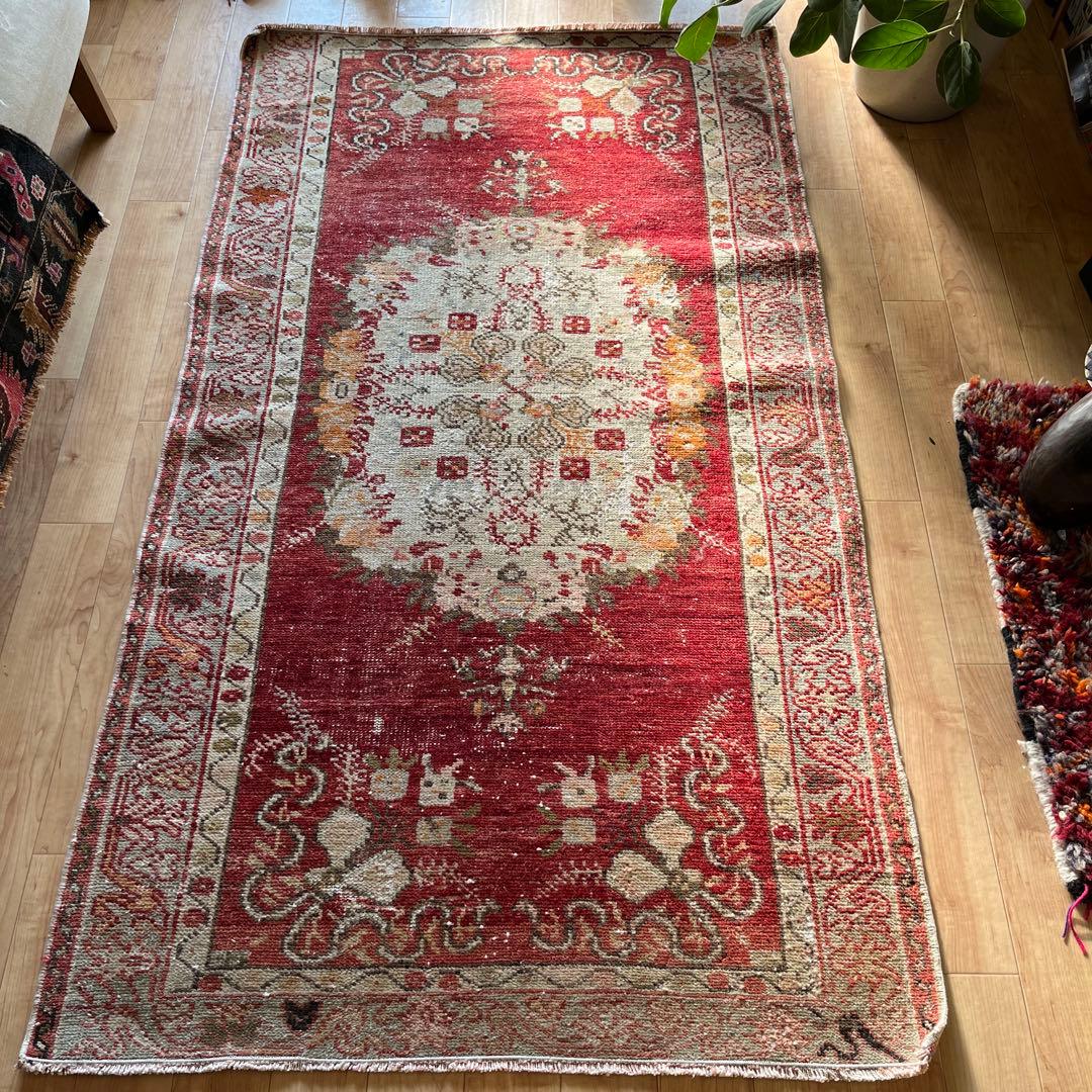 トルコヴィンテージラグ　ギュネイラグ　　173×98