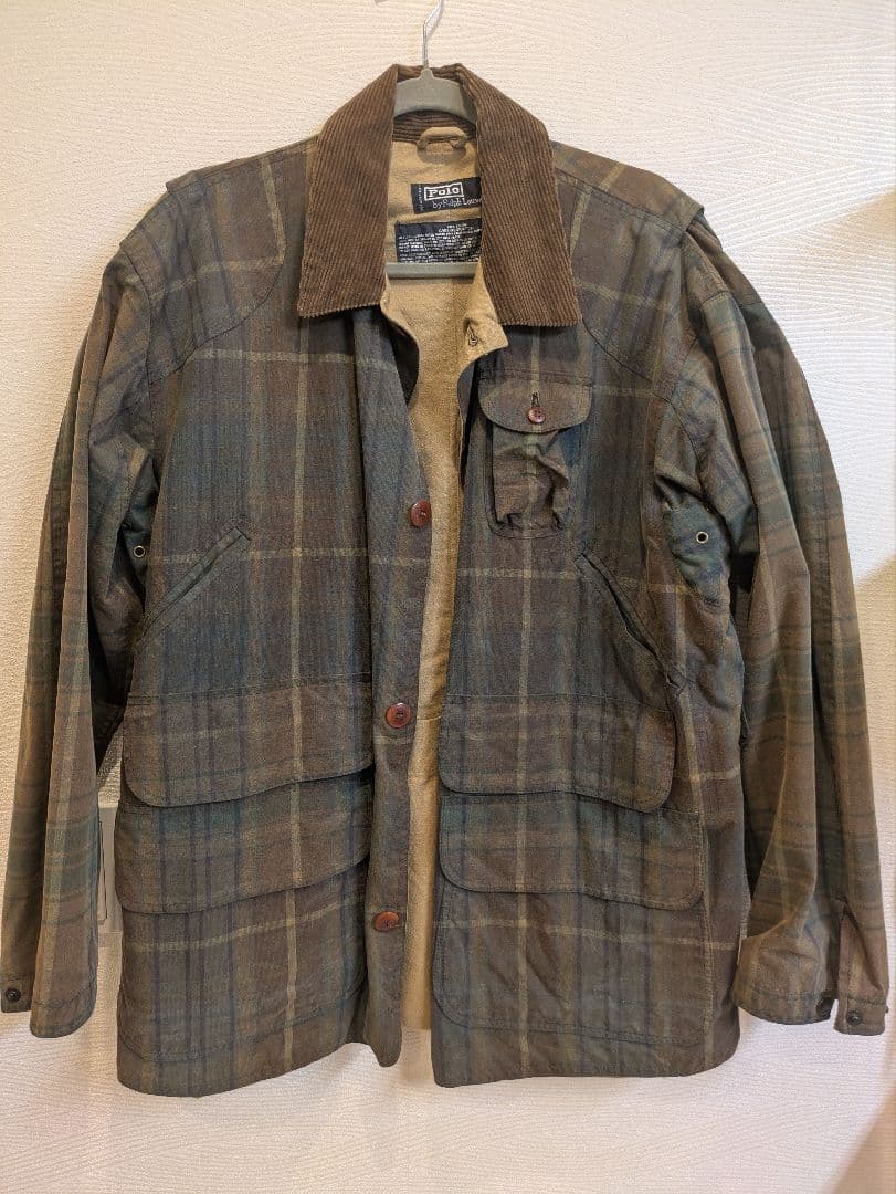 2/10まで Ralph Lauren オイルド ハンティングジャケット