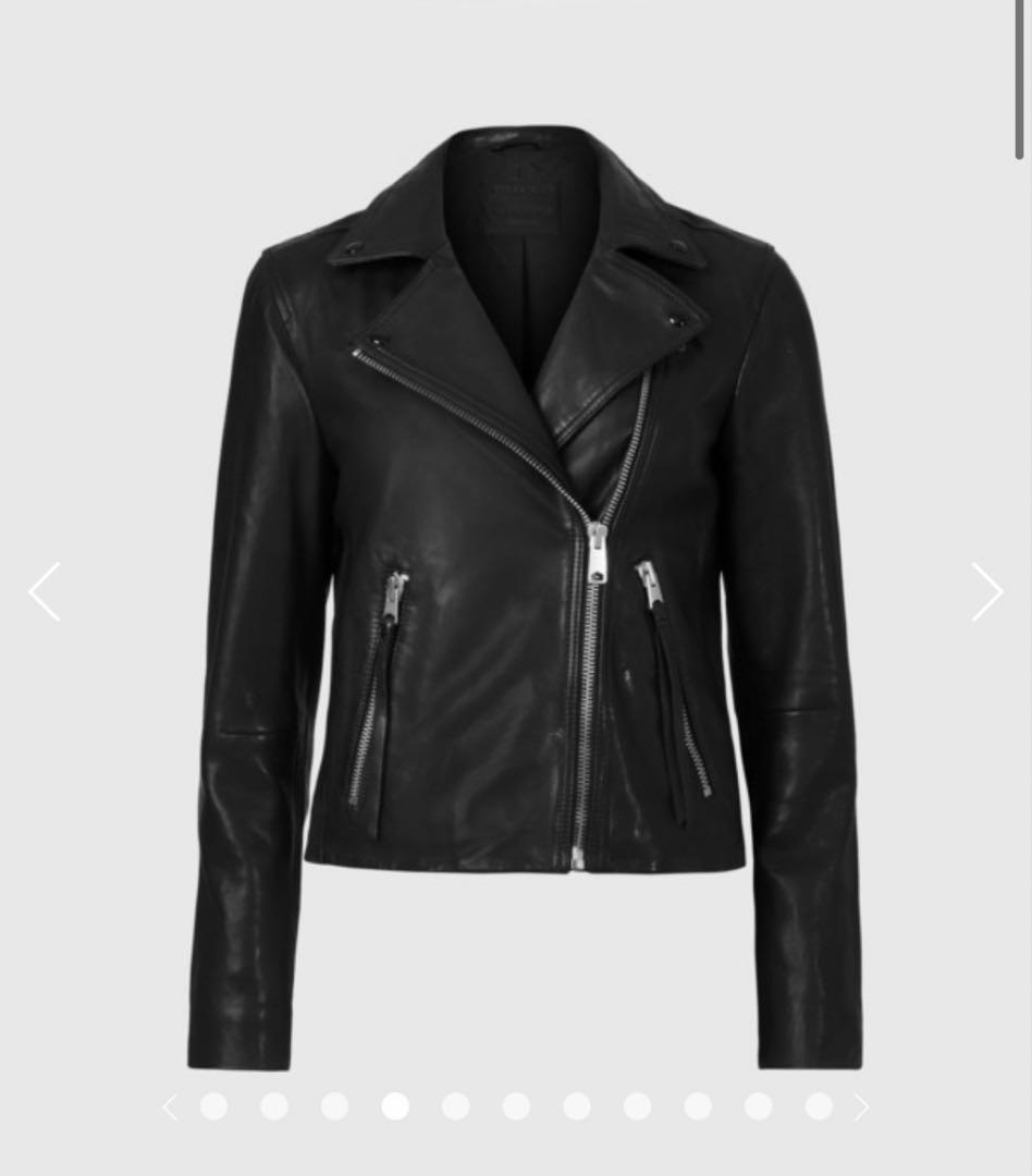 オールセインツ　ライダースジャケット