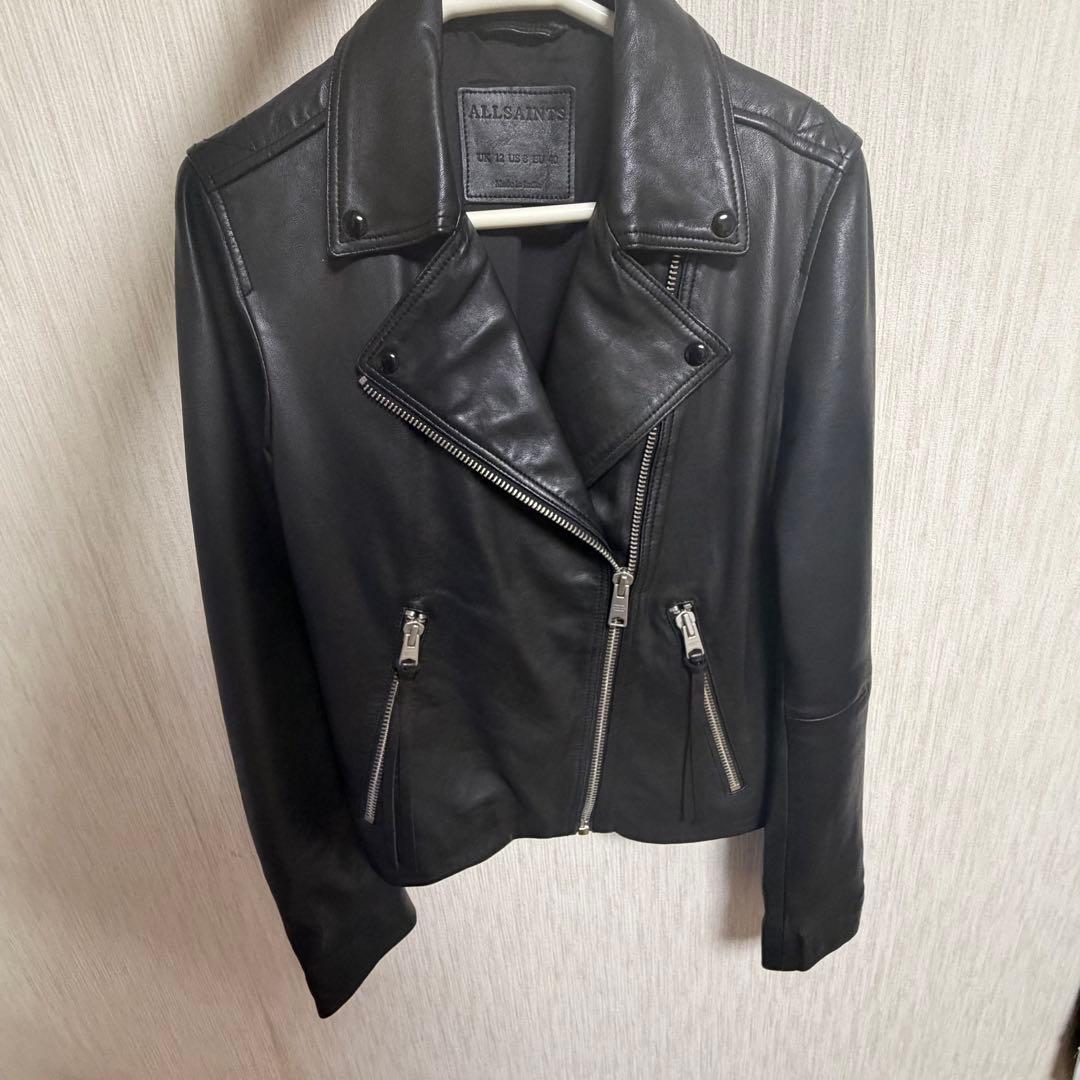 オールセインツ　ライダースジャケット