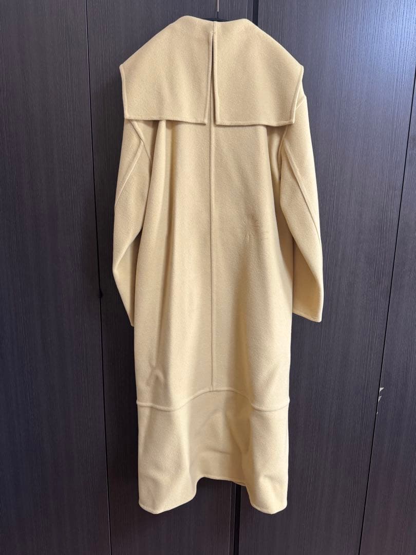 PUBLIC TOKYO クリームイエロー　 ロングコート