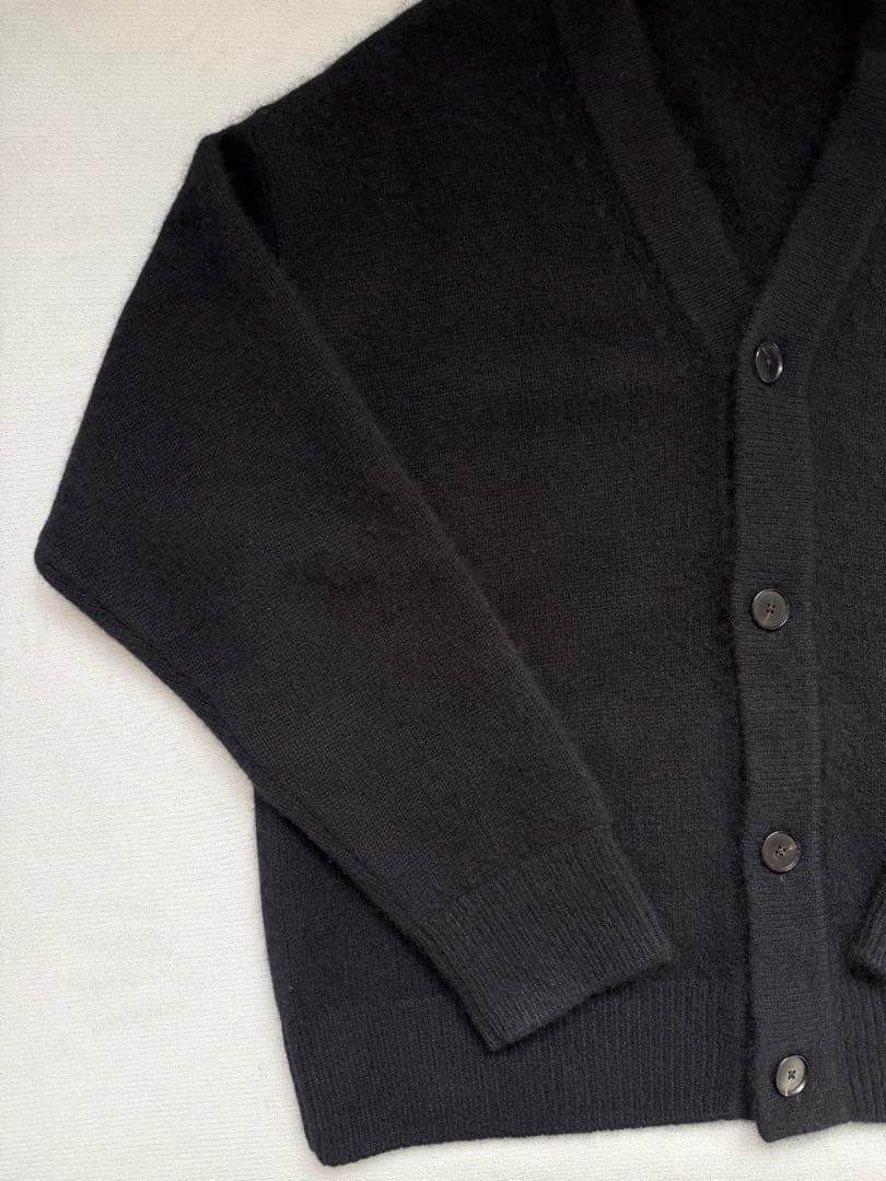 定価7.5万 美品 AURALEE ベビーカシミヤニットカーディガン 肉厚
