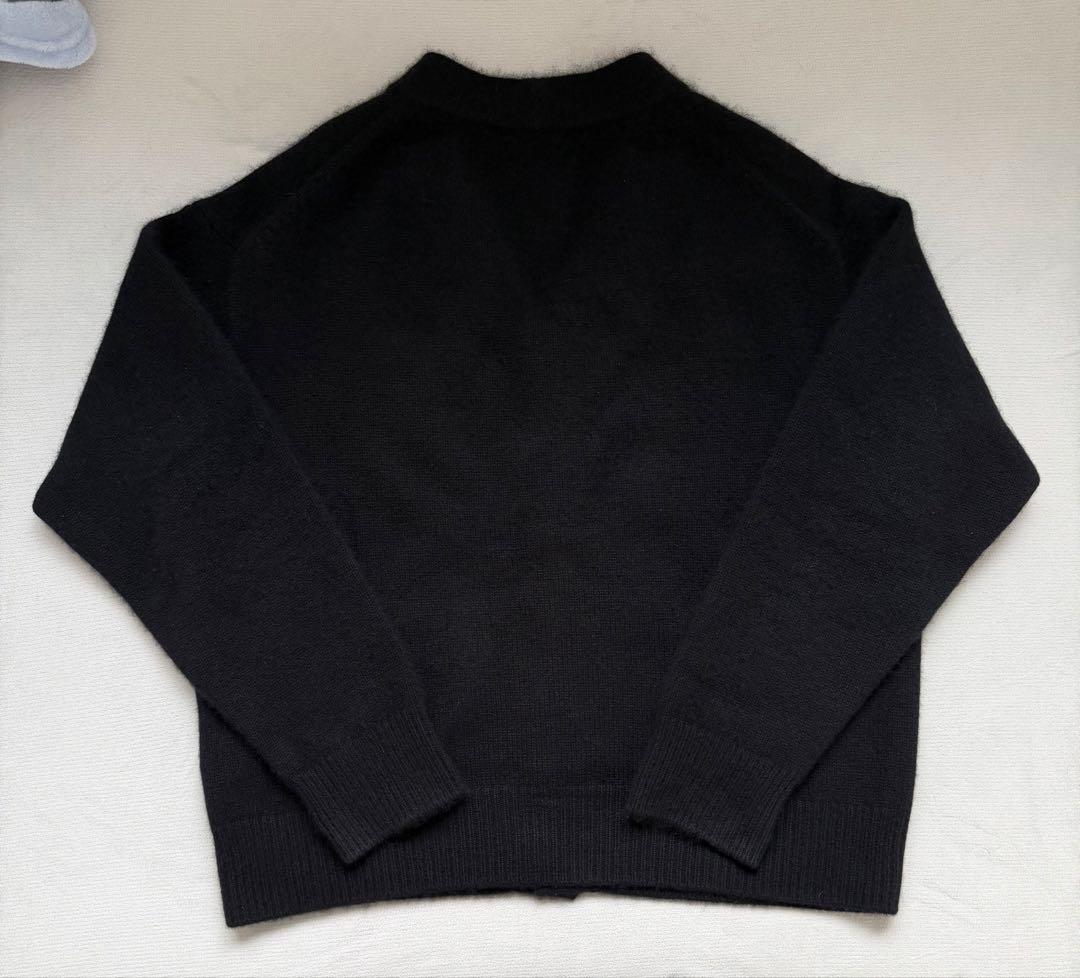 定価7.5万 美品 AURALEE ベビーカシミヤニットカーディガン 肉厚