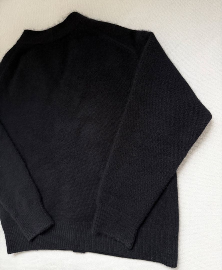 定価7.5万 美品 AURALEE ベビーカシミヤニットカーディガン 肉厚