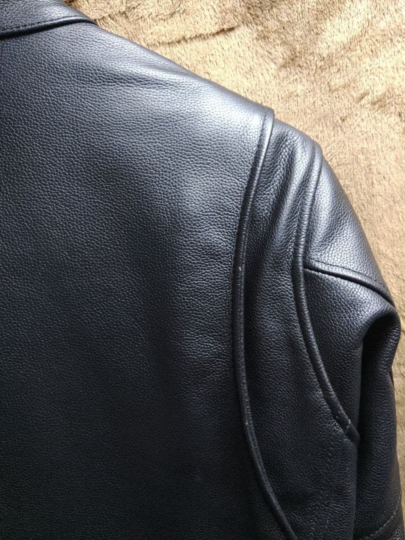 ス*カ様 KADOYA シングルライダースジャケット　Lサイズ