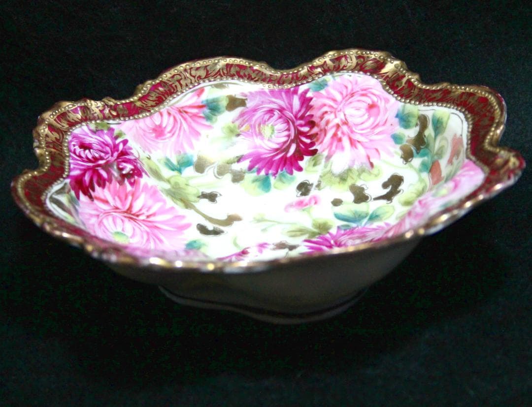 ◎秀麗 オールドノリタケ｟ メープルリーフ印｠ 希少 皿 ボウル ノリタケ