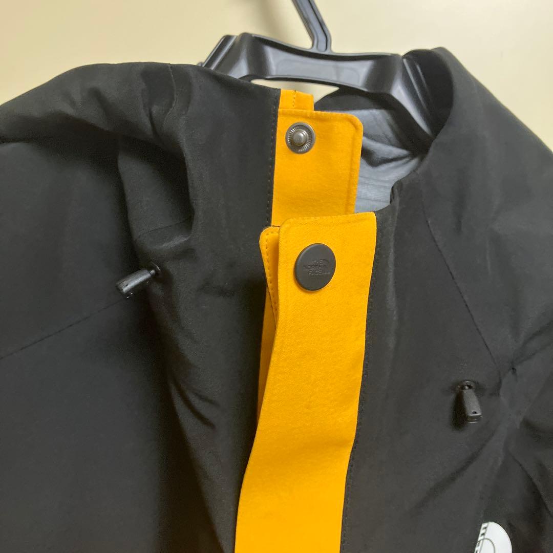 し*た様 THE NORTH FACE マウンテンパーカー 黒/黄