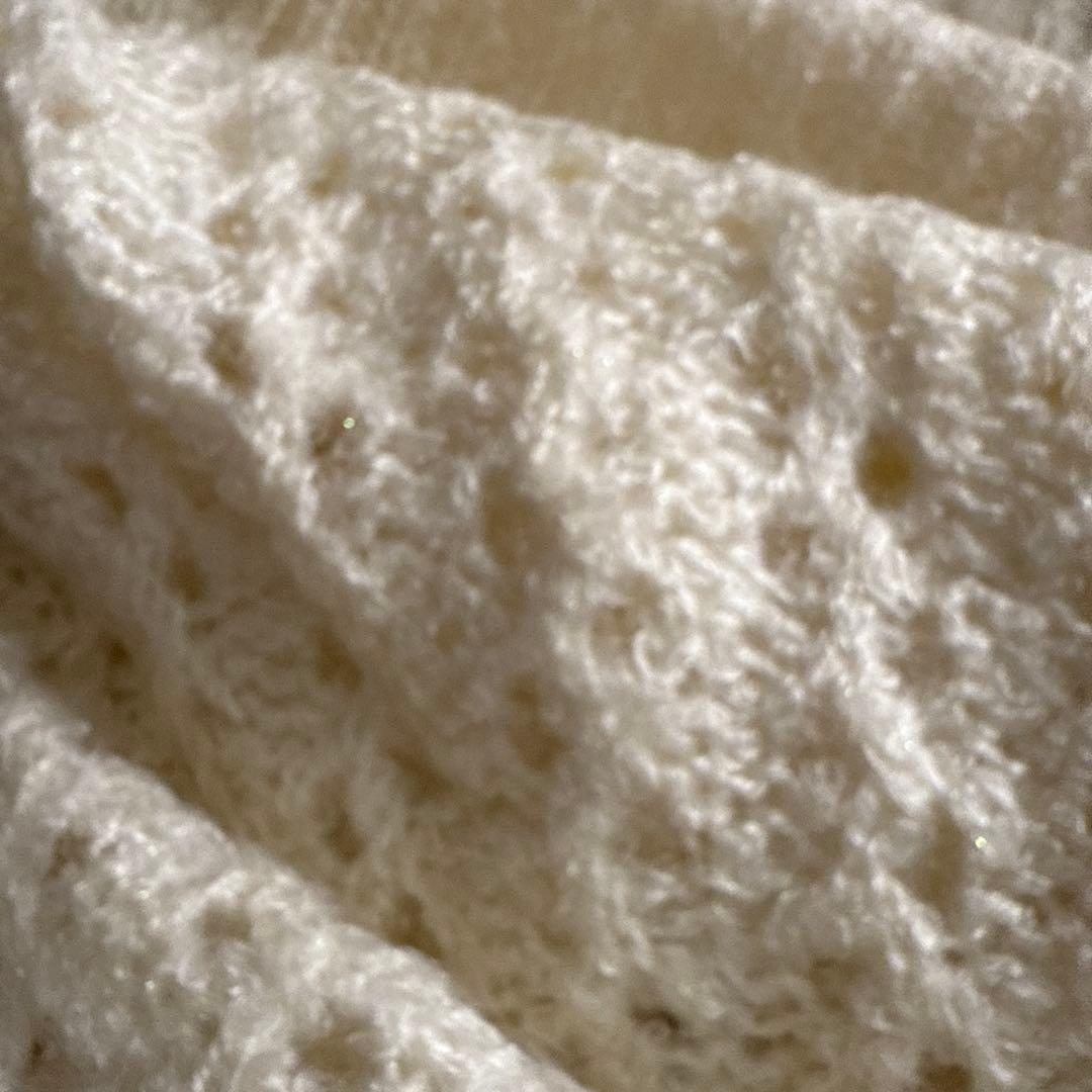 【訳あり特価】リズリサ　オフショルオフホワイト セーターLIZ LISAリボン付