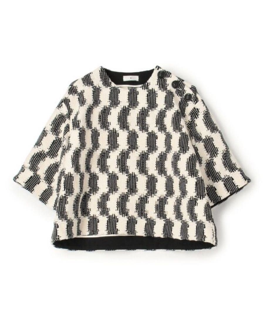 コットントリコット ショートスリーブトップ　トゥモローランド　ビー　ブラウス