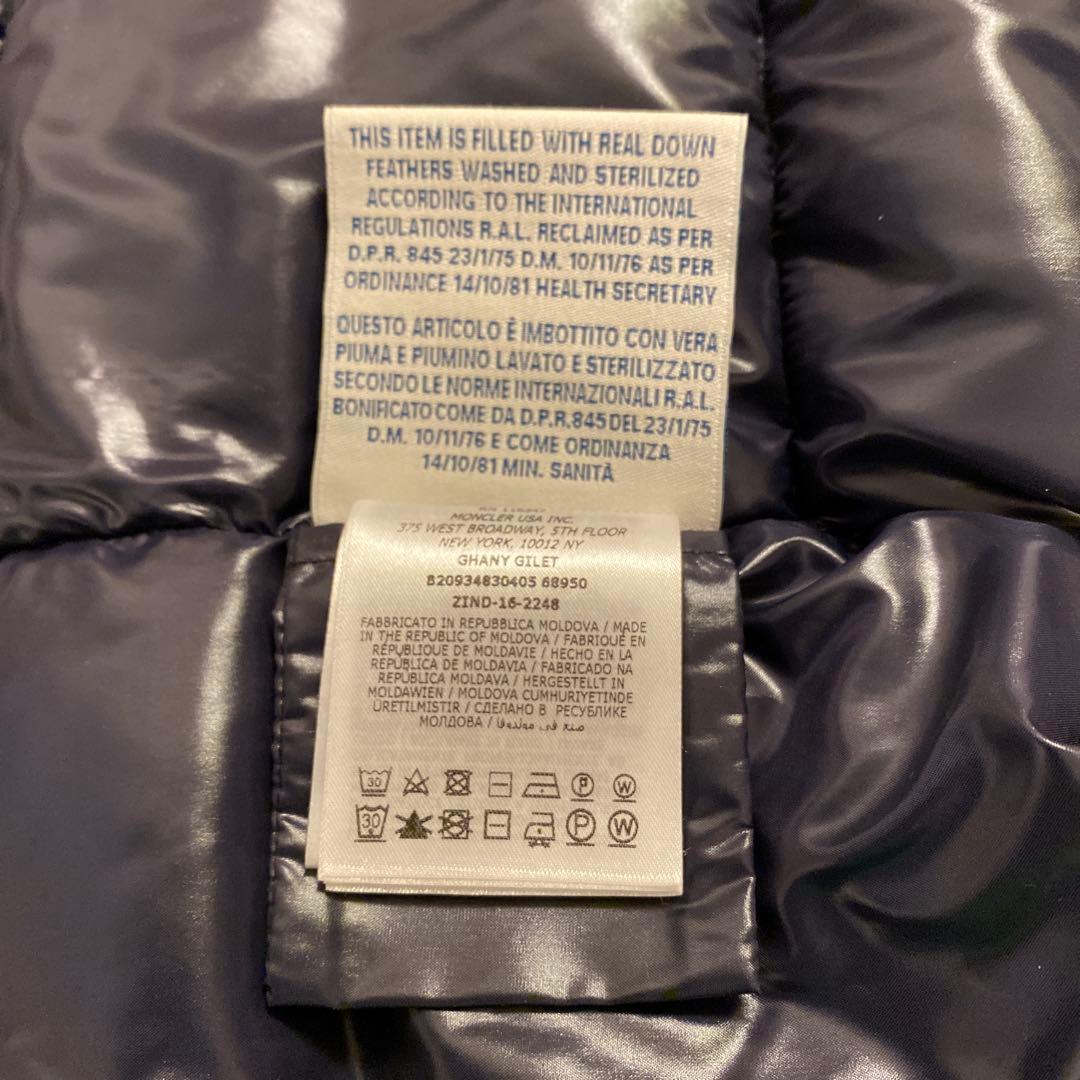 MONCLERダウンベスト