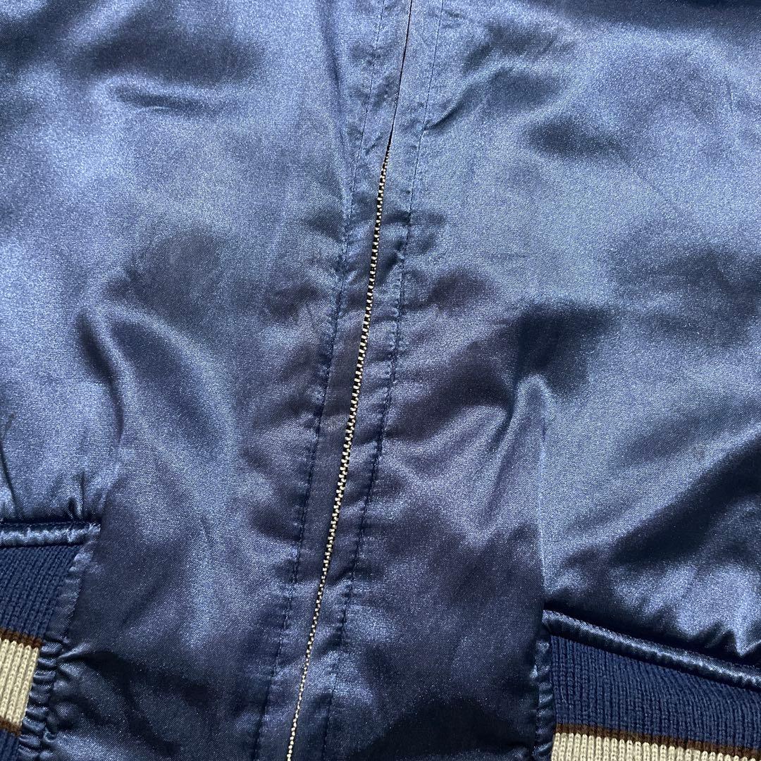 90s Hoshihime星姫 リバーシブル 別珍 スカジャン ベロア 龍 鷹