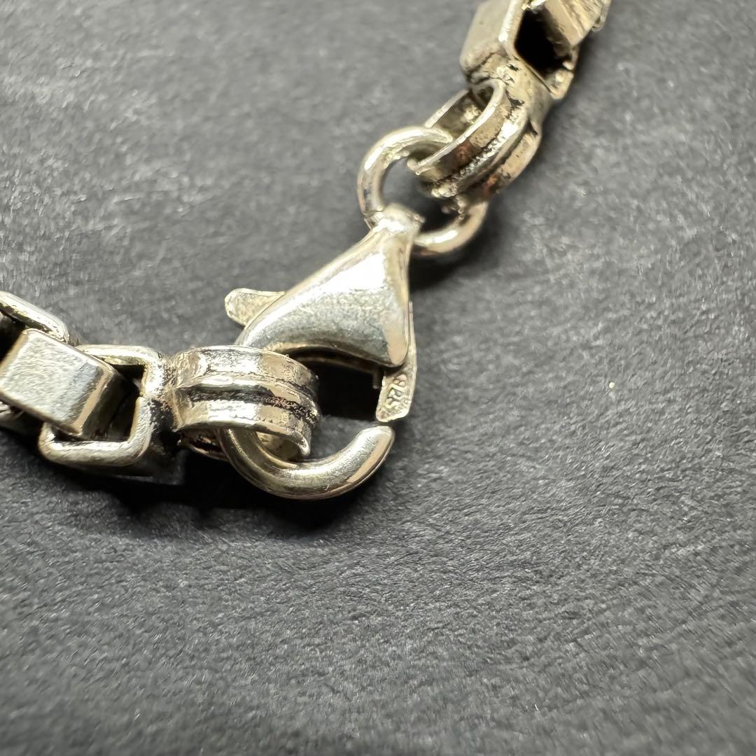 【45㎝ 36g 3.8㎜ 超太め】ベネチアンチェーン silver925