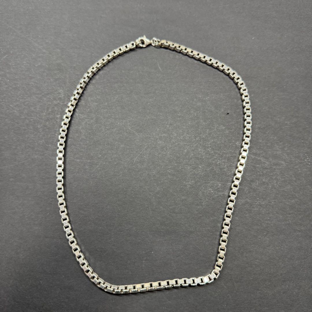 【45㎝ 36g 3.8㎜ 超太め】ベネチアンチェーン silver925