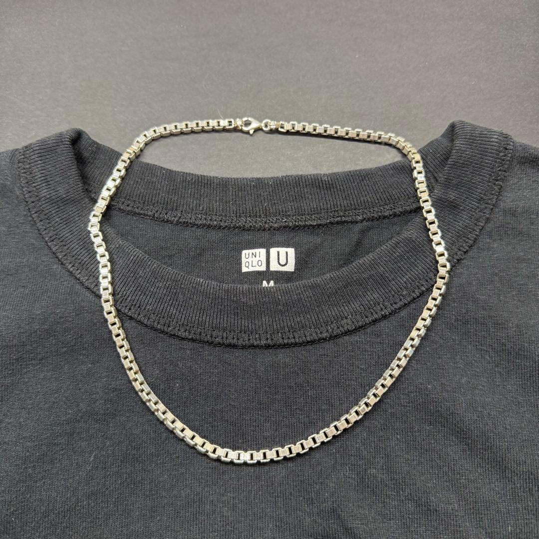 【45㎝ 36g 3.8㎜ 超太め】ベネチアンチェーン silver925