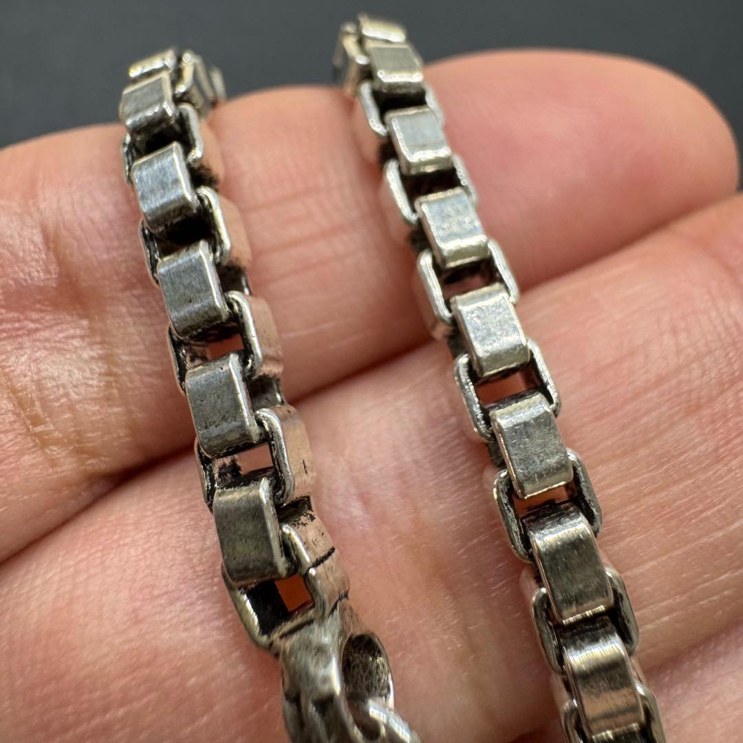 【45㎝ 36g 3.8㎜ 超太め】ベネチアンチェーン silver925