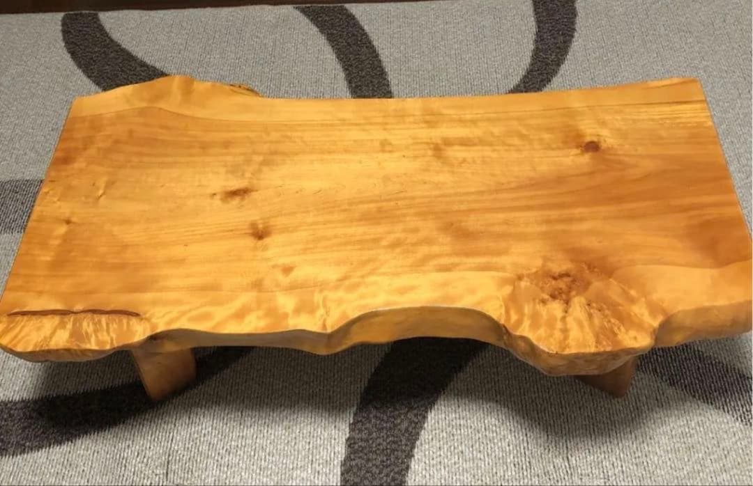 一枚板 無垢材 センターテーブル｜職人手作り・希少木材