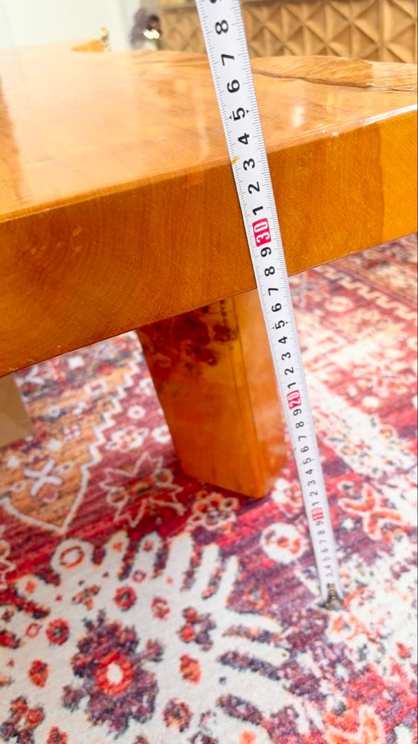 一枚板 無垢材 センターテーブル｜職人手作り・希少木材