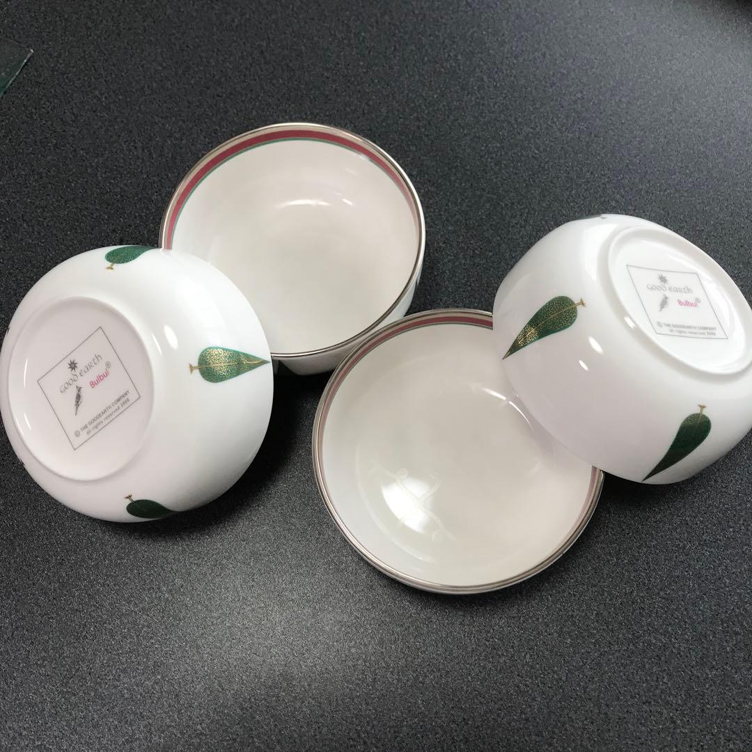新品未使用 インド good earth 食器 4個セット