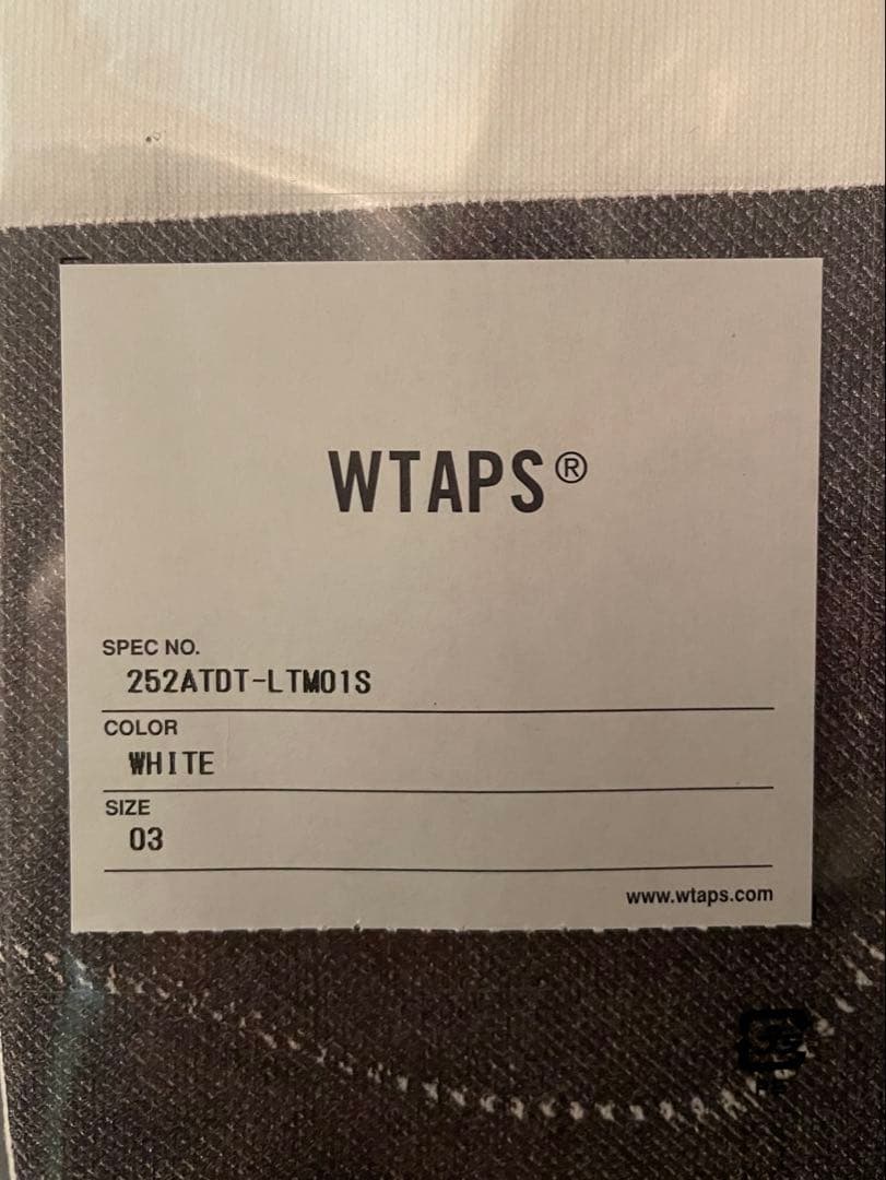 トップス wtaps 252MV / LS / COTTON