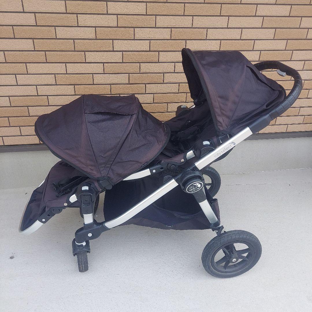 8月いっぱいの出品　ベビージョガー　シティセレクト　二人乗り