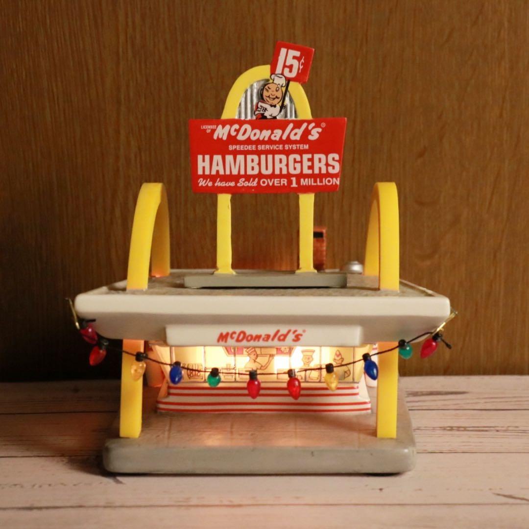 マクドナルド McDonald's ライト付きセラミックレストラン