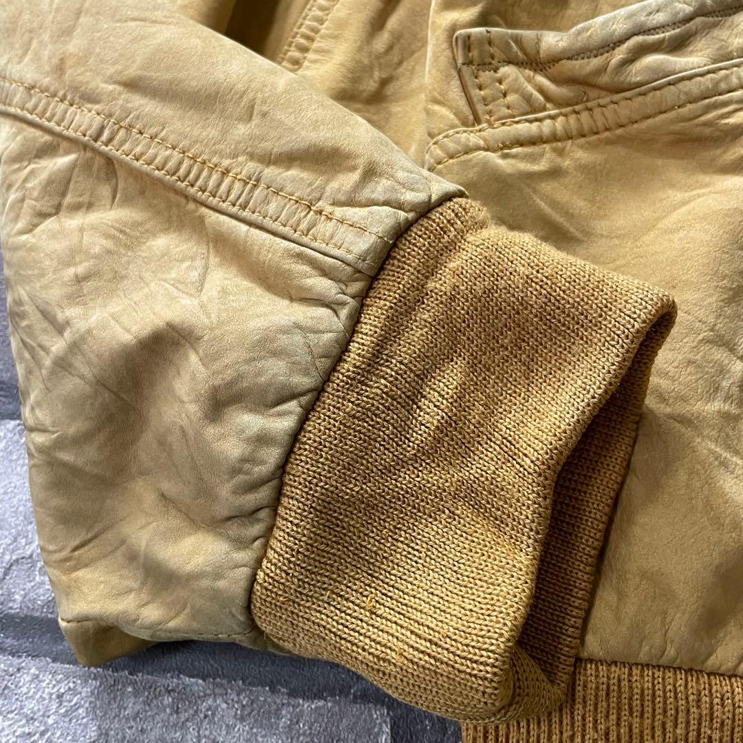 ジャケット・アウター 80's vintage leather swing top blouson