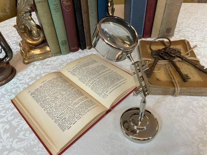 [1970年代製造 新品] アンティーク ルーペスタンド [インテリア雑貨]