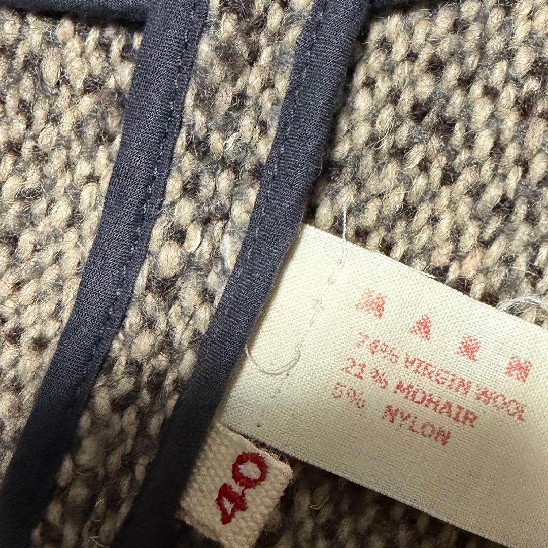 【りっつ】MARNI マルニ　ツイードジャケット　リボン　イタリア製