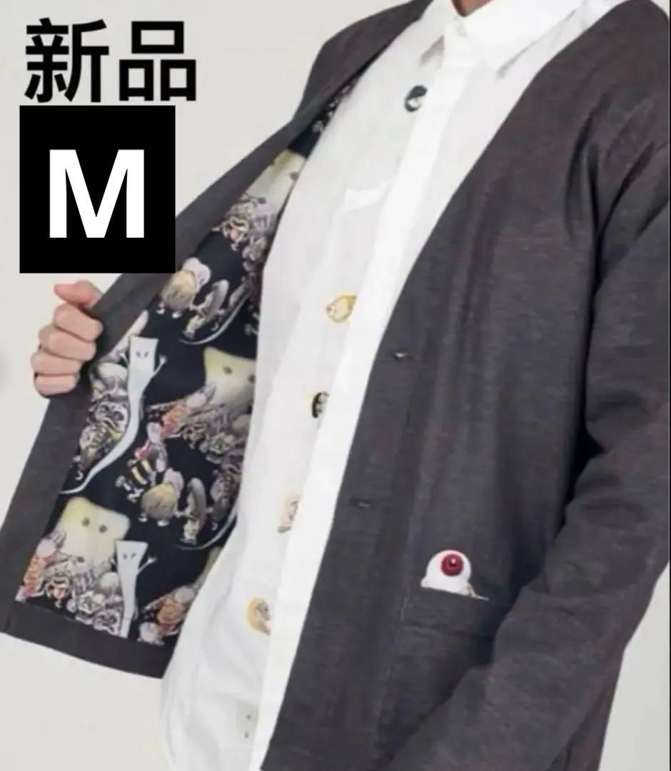 新品 graniph 水木しげる 100周年 ゲゲゲの鬼太郎 カーディガンM