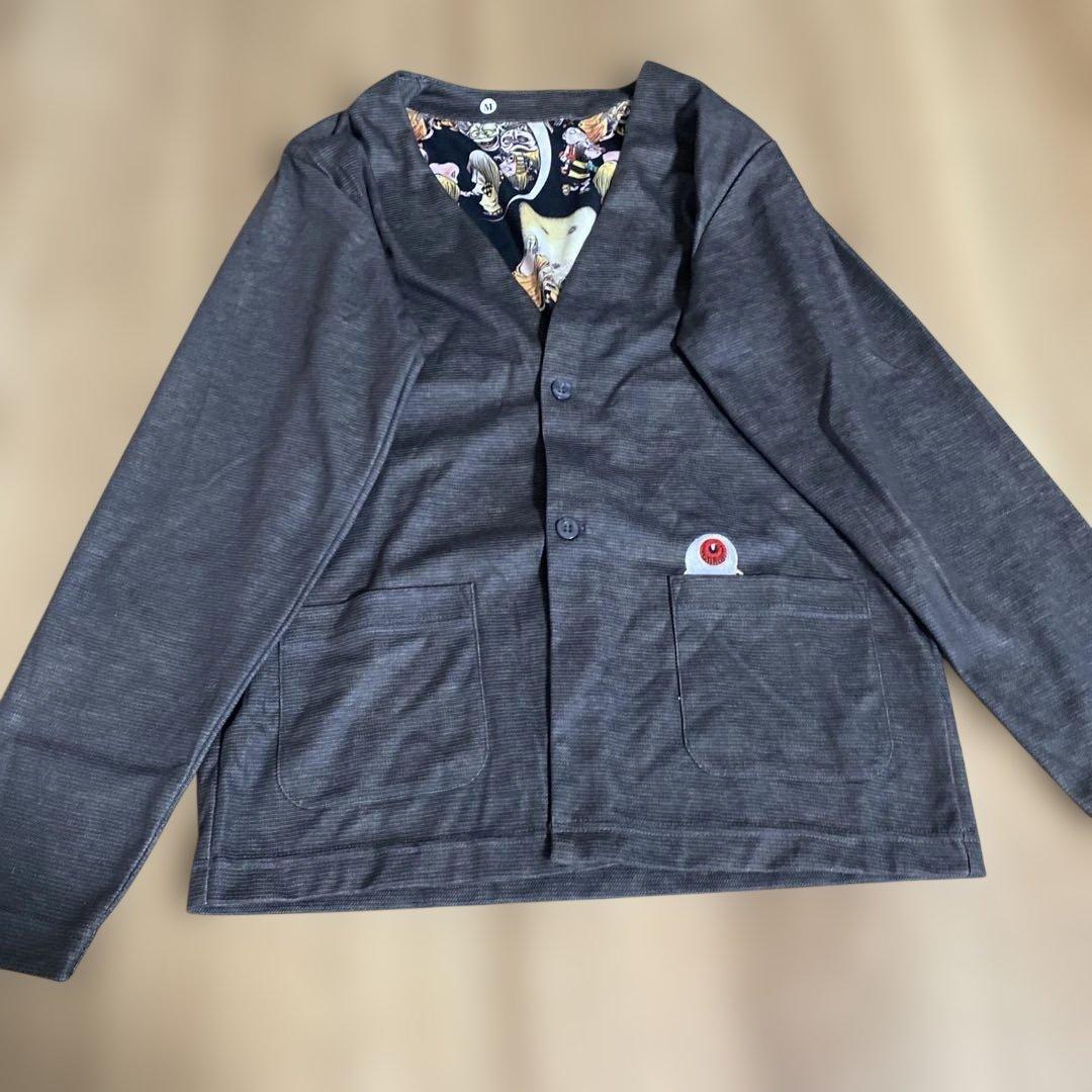 新品 graniph 水木しげる 100周年 ゲゲゲの鬼太郎 カーディガンM