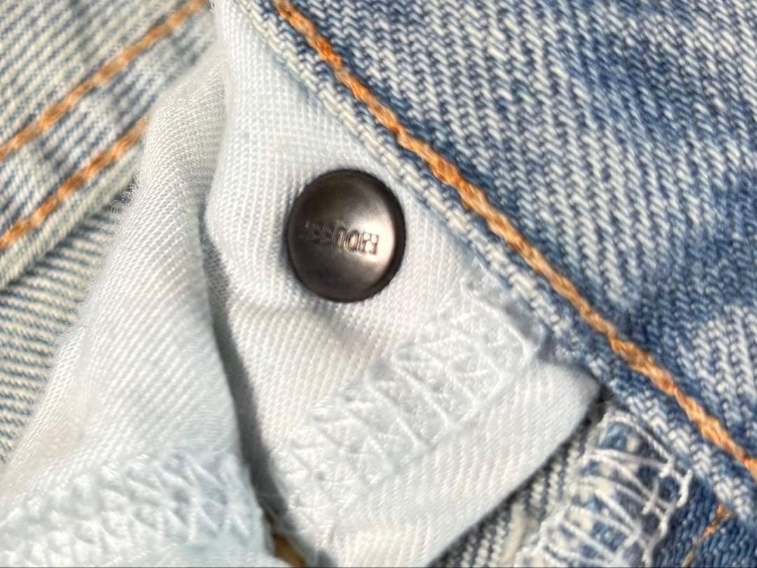 美品 MOUSSY MVS FLARE 24 ハイウエスト 日本製 マウジー