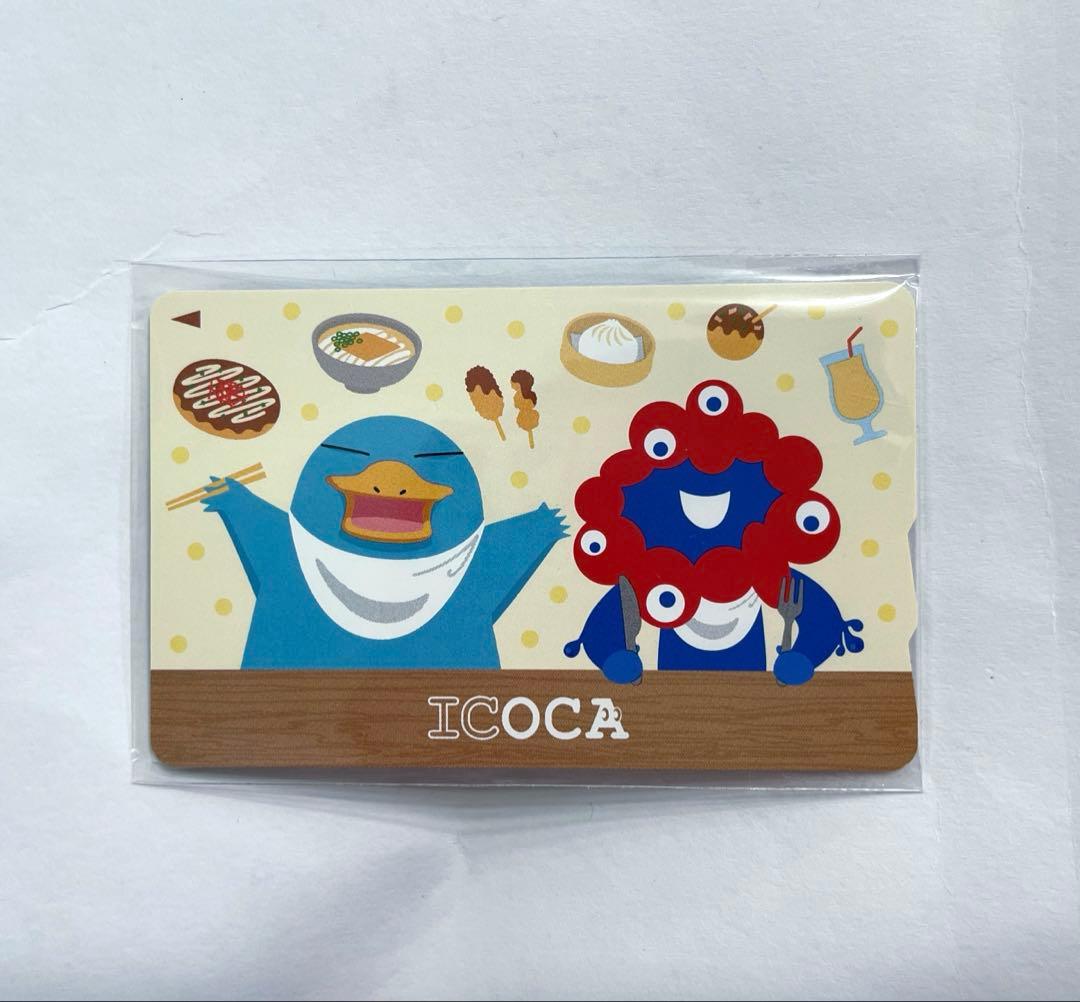 大阪関西万博限定　ICOCA カードのみ　ミャクミャク　イコちゃん