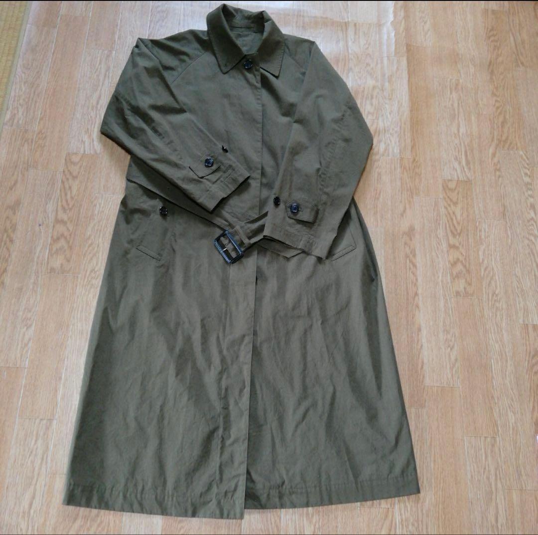 MARGARET HOWELL ステンカラーコート サイズI オリーブ