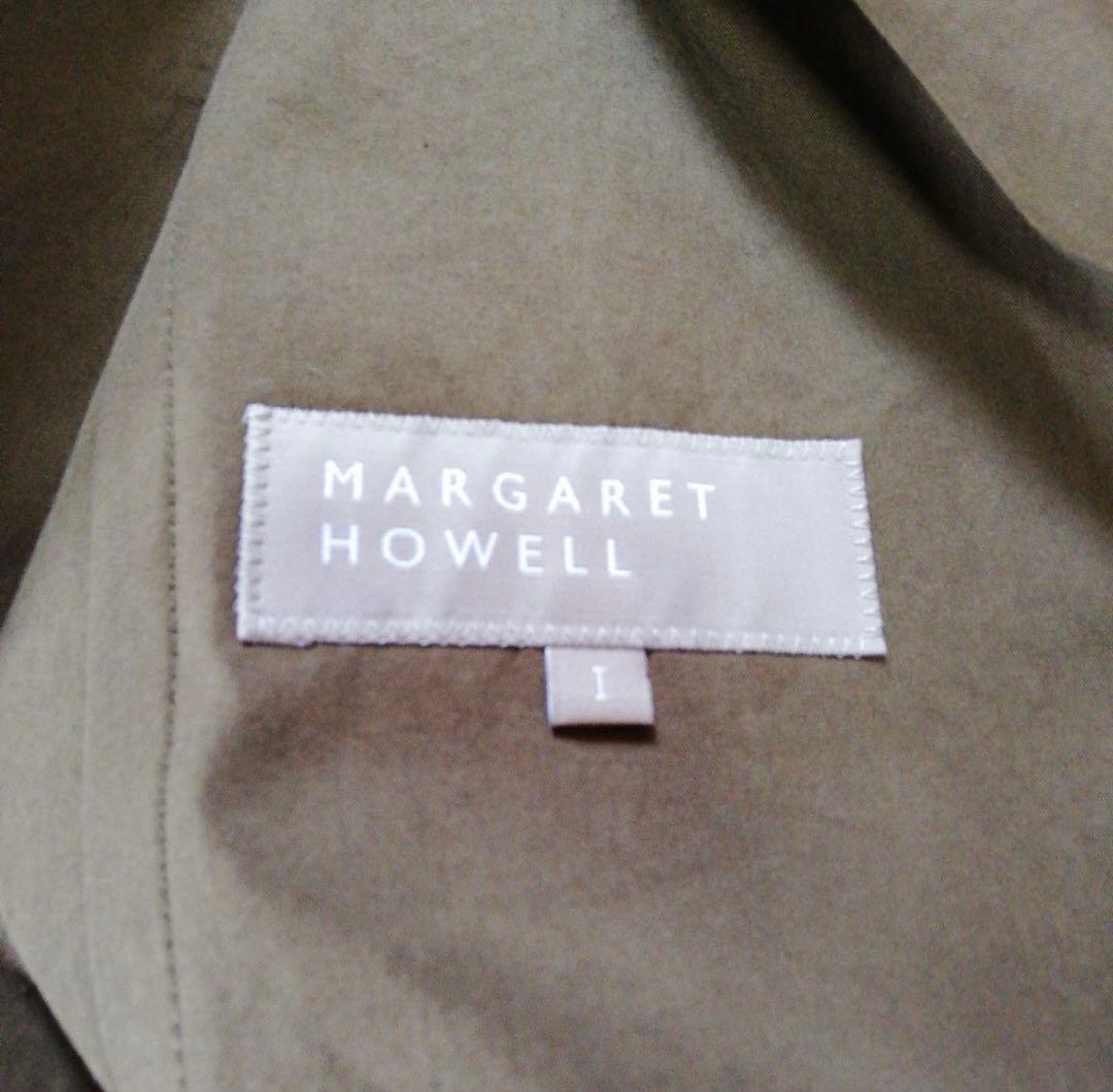 MARGARET HOWELL ステンカラーコート サイズI オリーブ