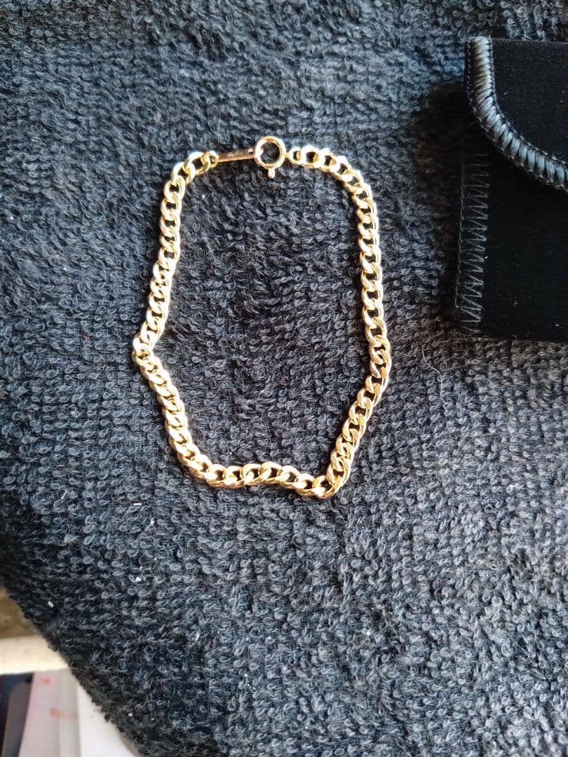 18K喜平ブレスレット刻印有り