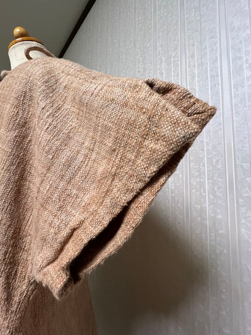 うさと　usaato 肩紐　半袖　裾エンジェルプルオーバー