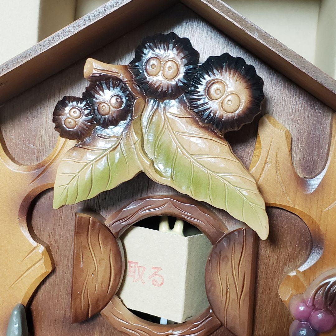 店舗展示品 となりのトトロ M806 RYTHEM 掛時計②