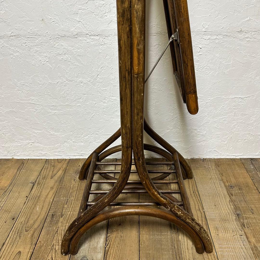 ラタン フレーム 姿見 スタンドミラー