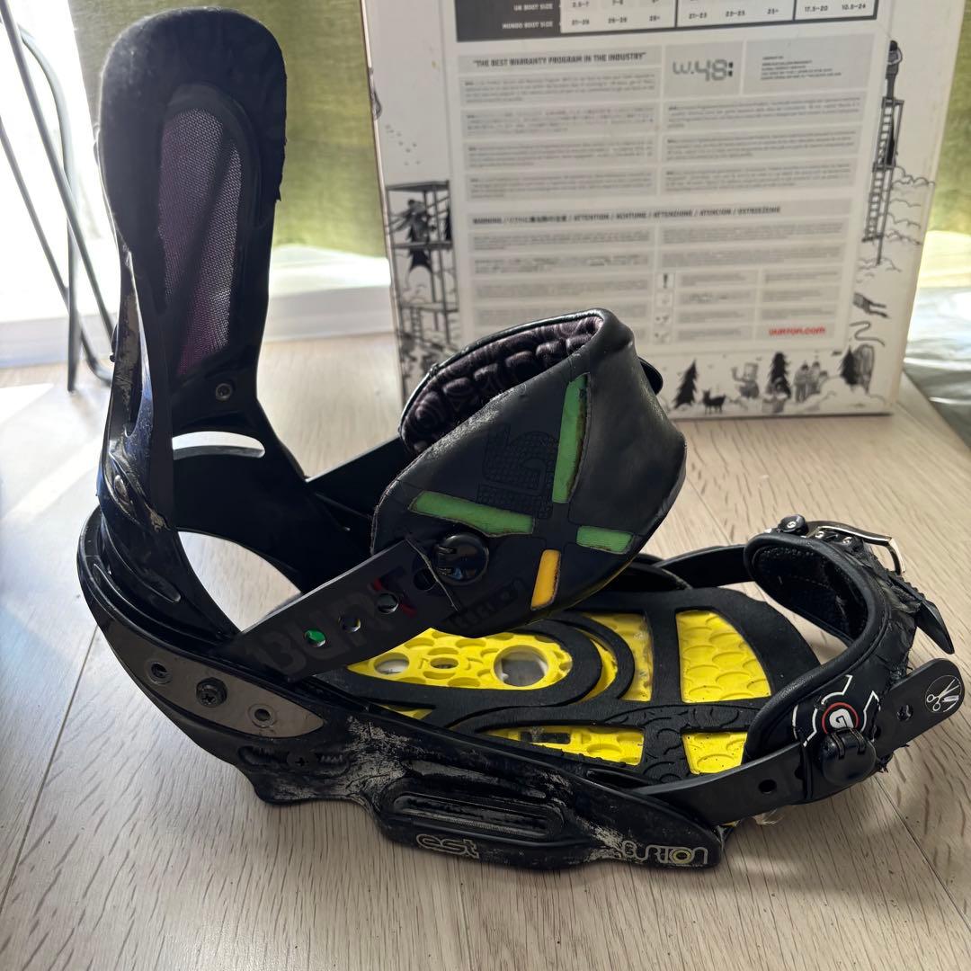 Burton CO2 EST ビンディング Sサイズ　マットブラック　バートン