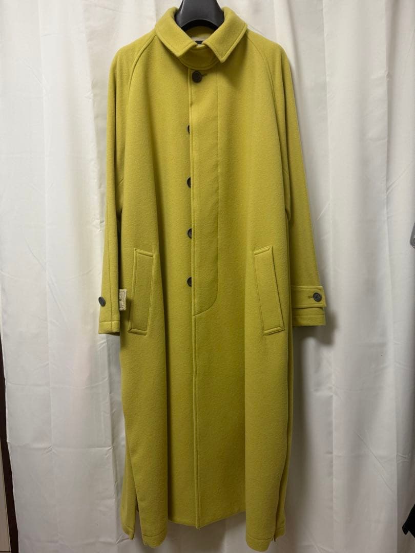 マルチファブリックプライムオーバーカラーステンカラーコート