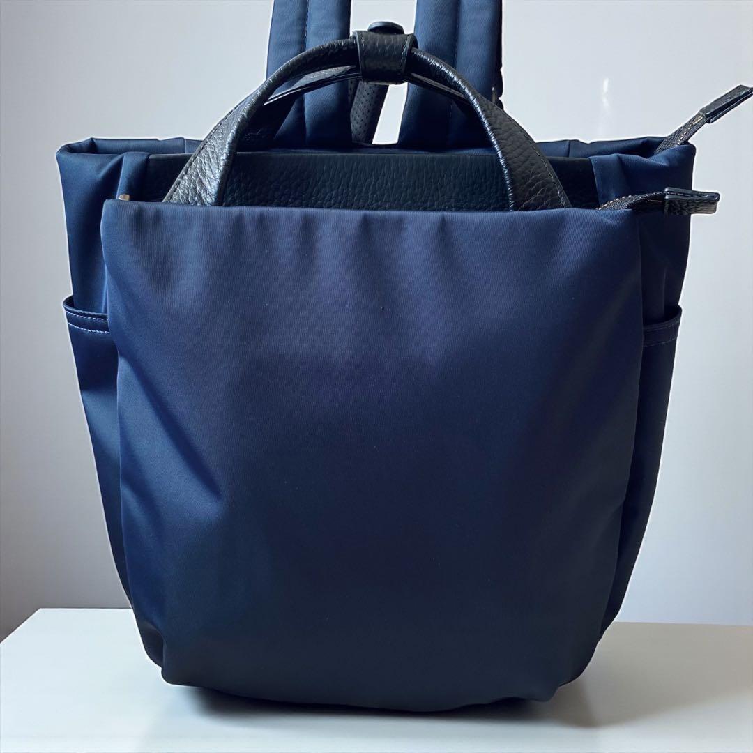 IBIZA イビサ【極美品】ディアリオ 2way ナイロン＆レザーリュック